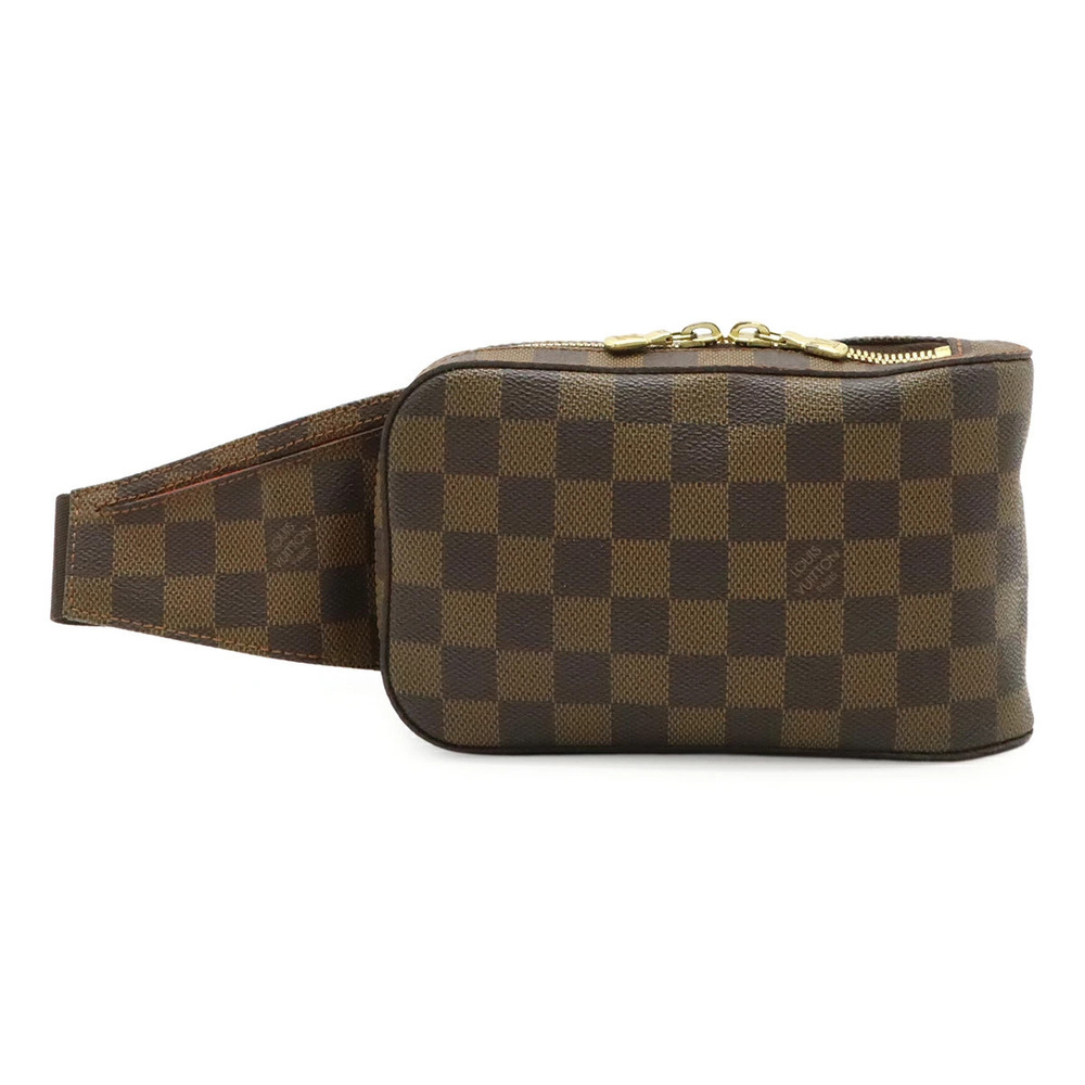 LOUIS VUITTON Damier Geronimos Body Bag Shoulder Waist Pouch